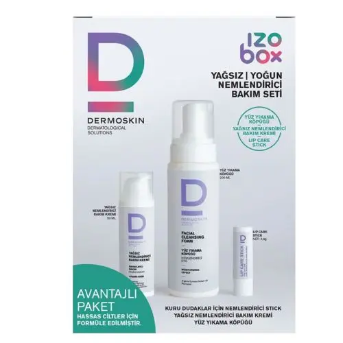 Dermoskin Izobox Yağsız Yoğun Nemlendirme Bakım Seti - Görsel 1