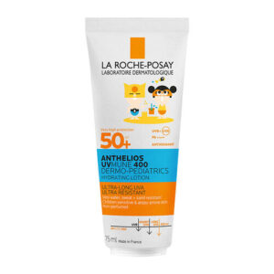 La roche posay anthelios dermo pediatrics uvmune400 spf50 hassas ciltler ve cocuklar icin gunes koruyucu vucut sutu 75 ml la roche posay