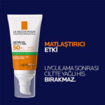 La Roche Posay Anthelios Oil Control Gel Cream Spf50+ Yağlı ve Karma Ciltler İçin Yüz Güneş Kremi 50 ml - Görsel 2