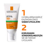 La Roche Posay Anthelios Oil Control Gel Cream Spf50+ Yağlı ve Karma Ciltler İçin Yüz Güneş Kremi 50 ml - Görsel 3