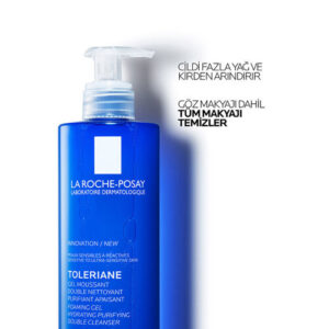 La roche posay toleriane tum ciltler icin temizleme jeli 400 ml la roche posay