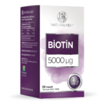 Naturalnest Biotin 5000 ug Takviye Edici Gıda 30 Kapsül