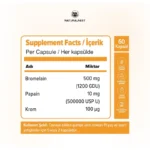 Naturalnest Bromelain Plus 90 Kapsül