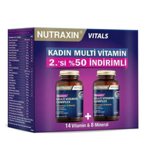Nutraxin Womens Multi Vitamin Complex Avantaj Paket – 2. % 50 İndirimli