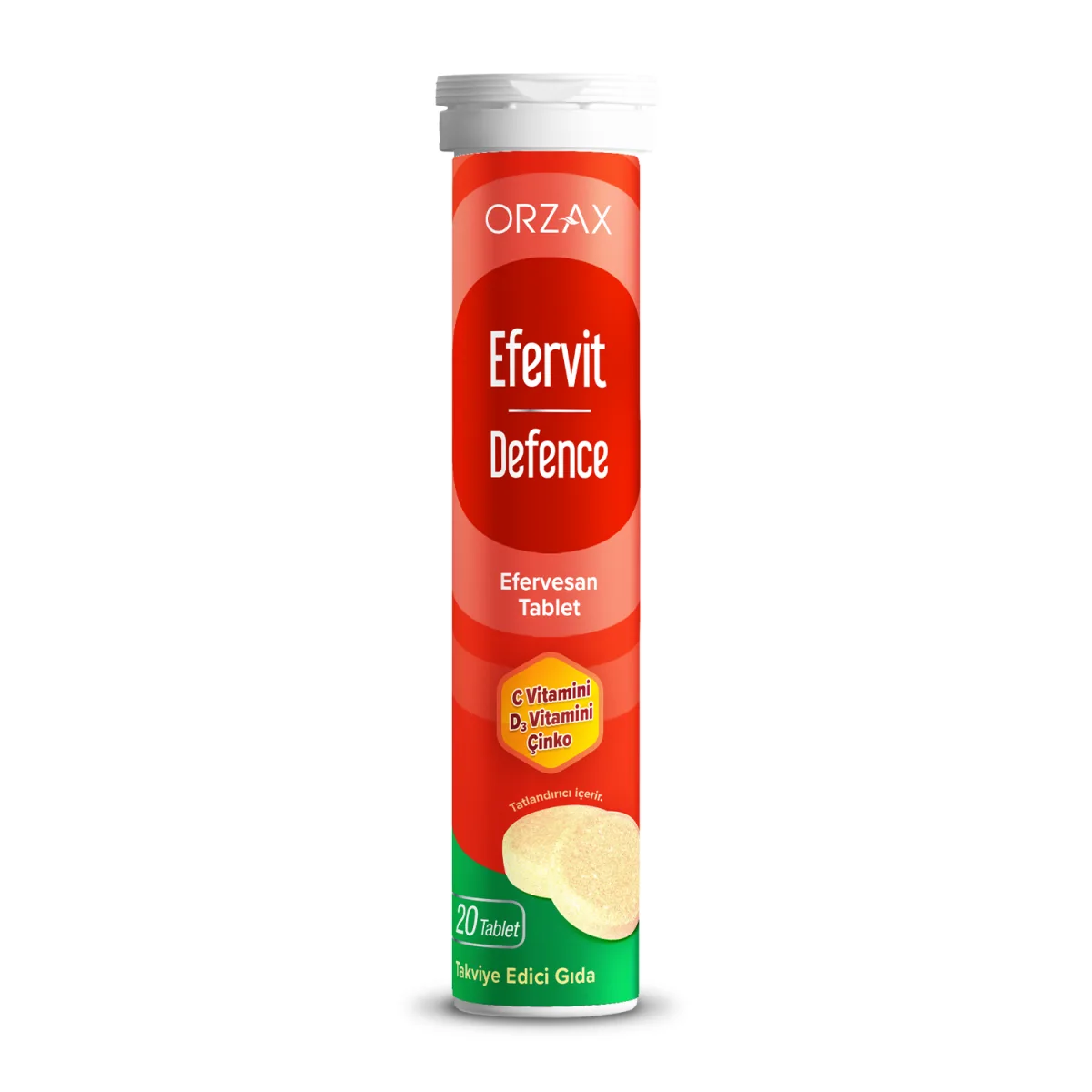 Orzax Efervit Defence 20 Efervesan Tablet