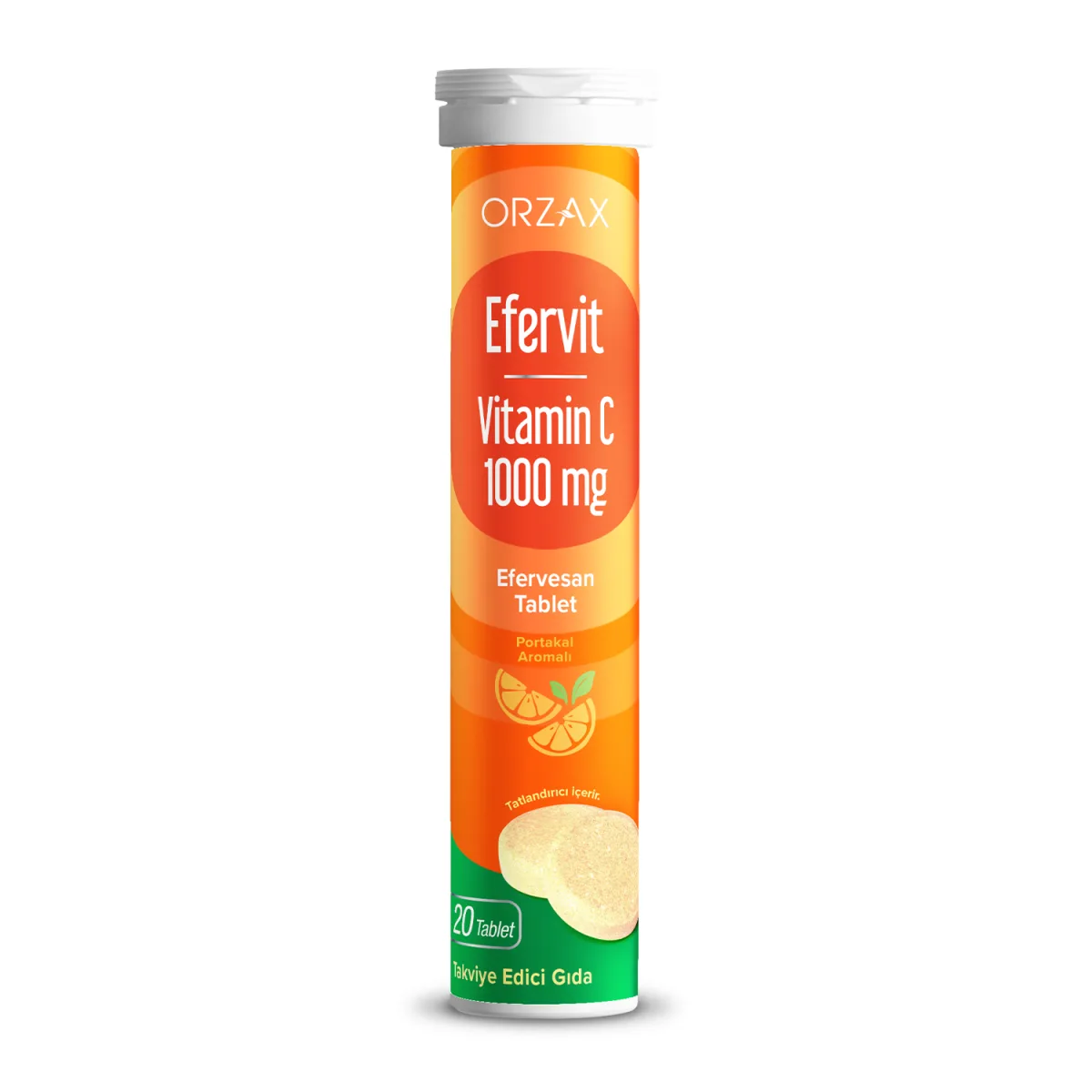 Orzax Efervit Vitamin C 1000mg 20 Tablet