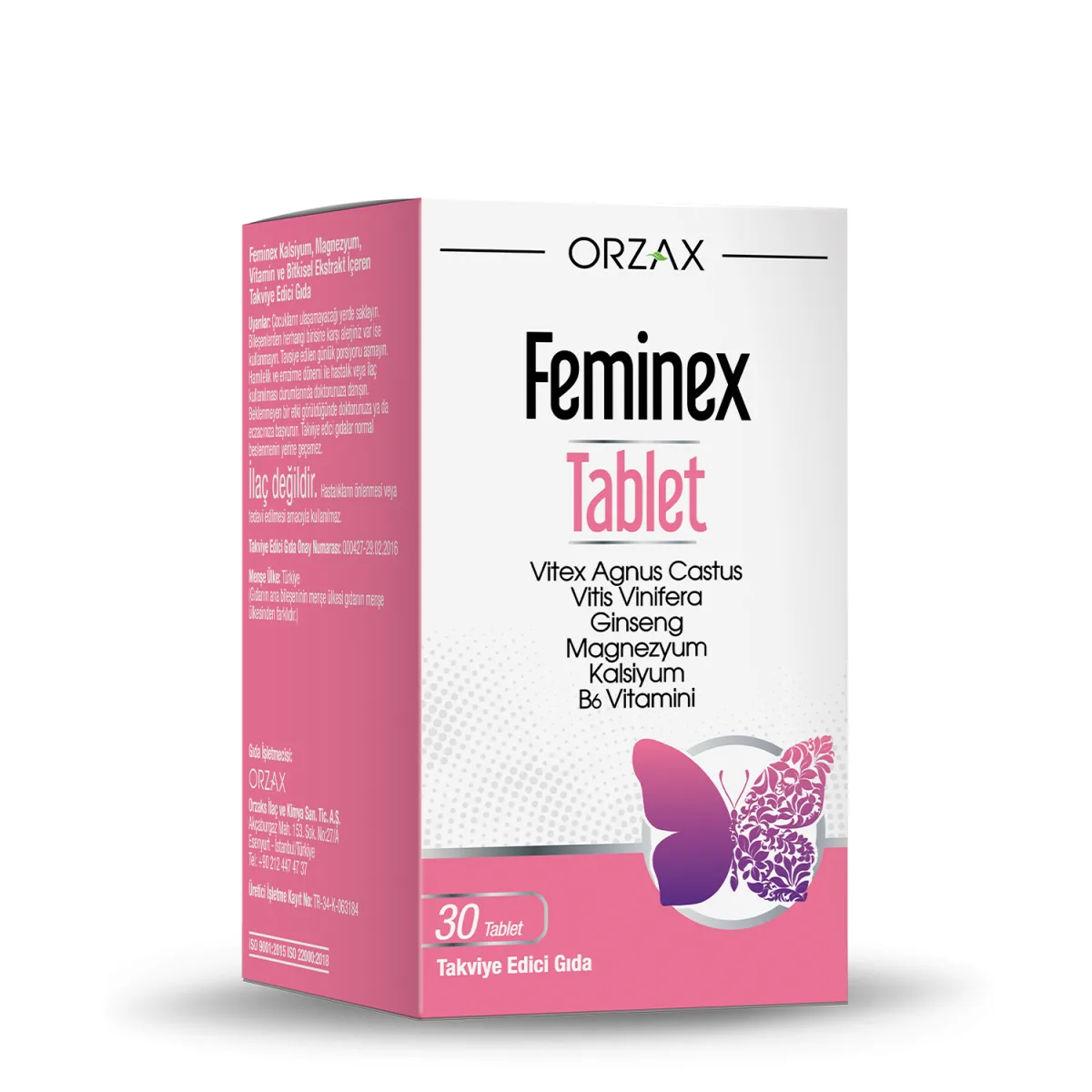 Orzax Feminex 30 Tablet