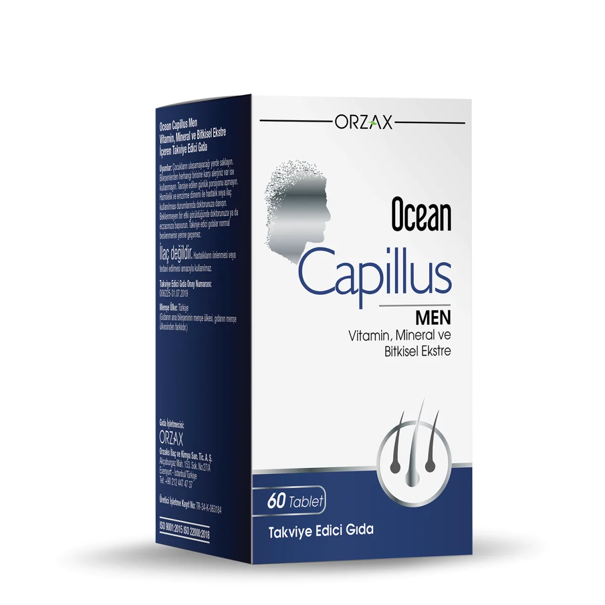 Orzax Ocean Capillus Men 60 Tablet