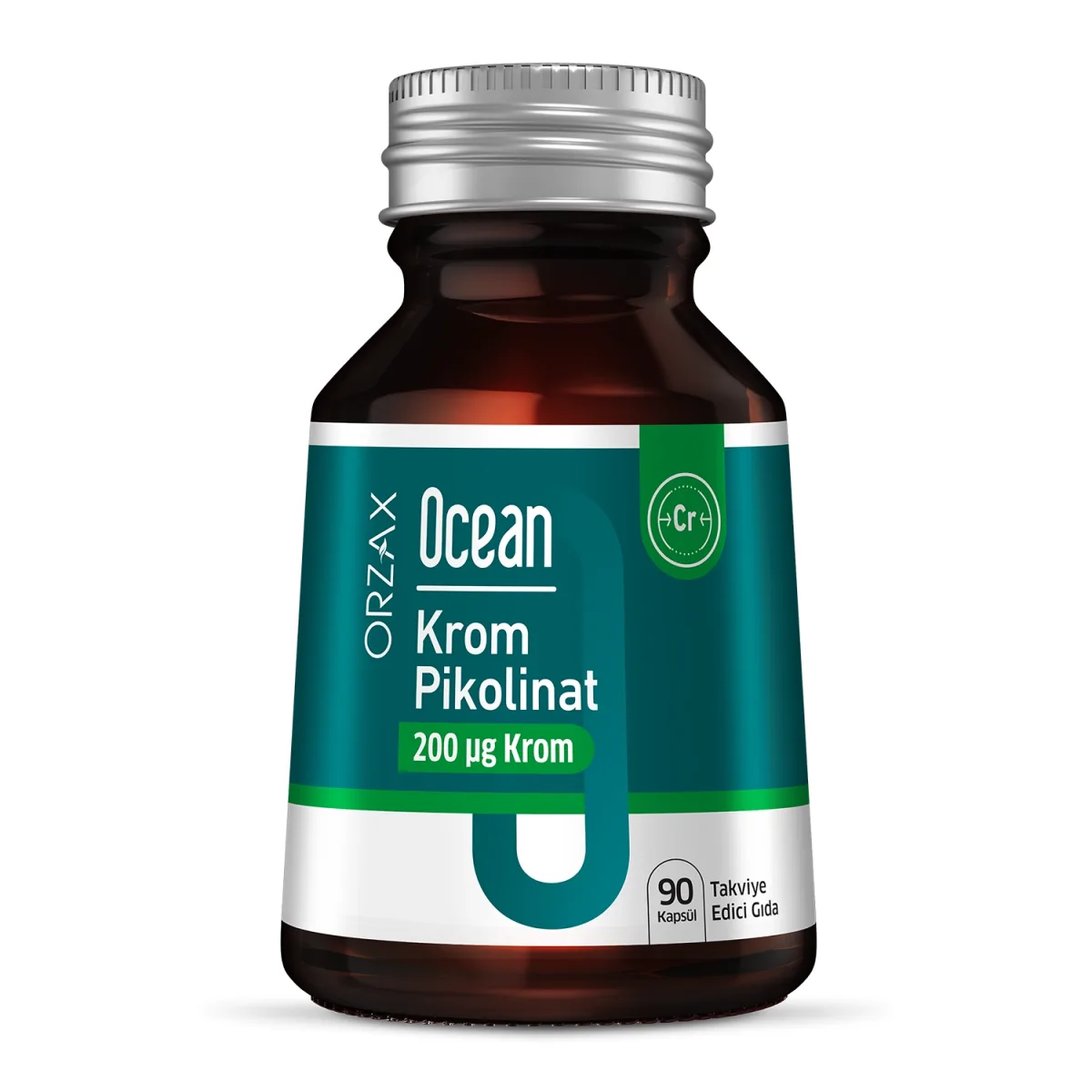 Orzax Ocean Krom Pikolinat 90 Bitkisel Kapsül