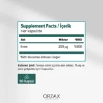 Orzax Ocean Krom Pikolinat 90 Bitkisel Kapsül