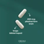 Orzax Ocean Krom Pikolinat 90 Bitkisel Kapsül