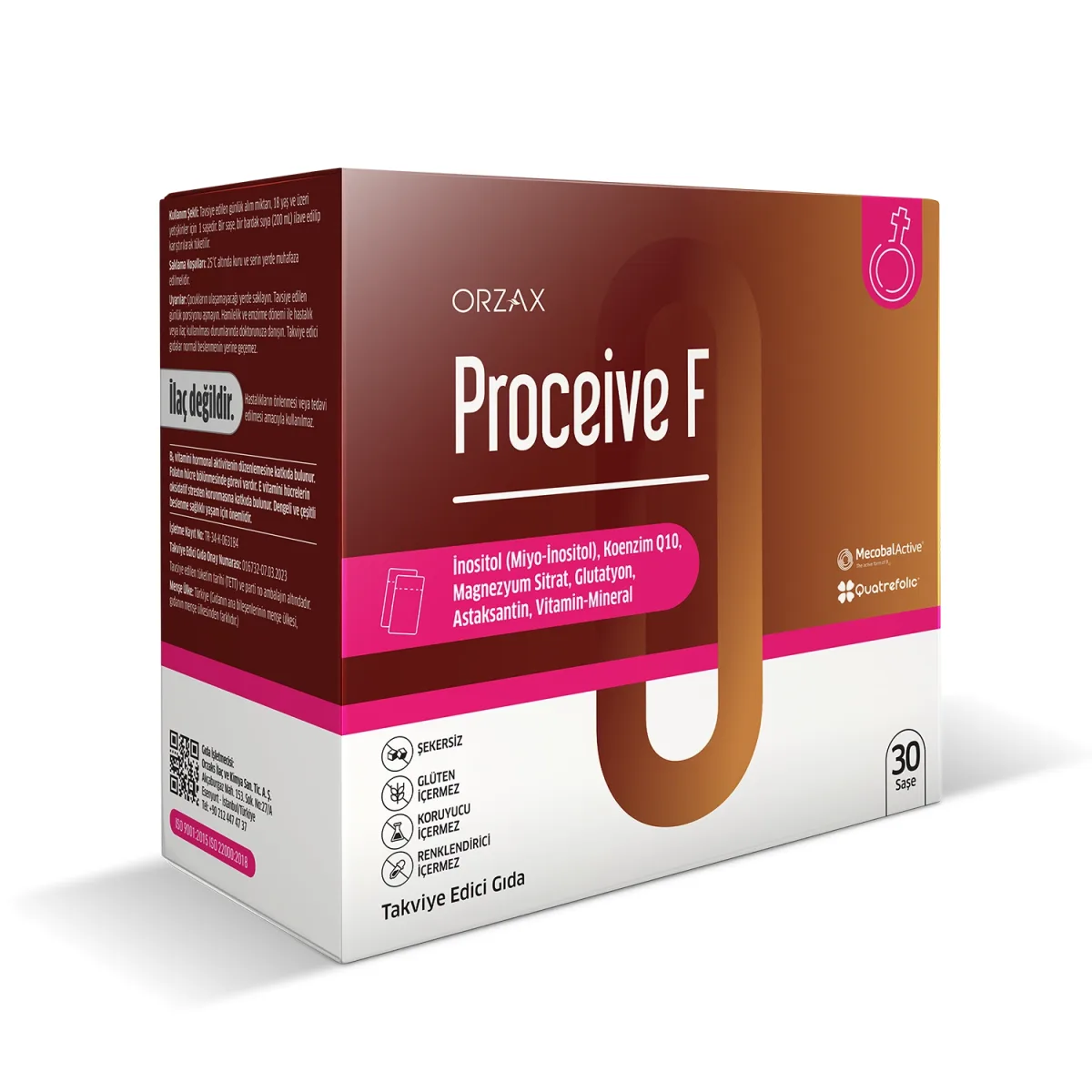 Orzax Proceive-F 30 Saşe
