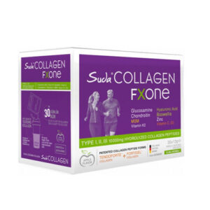 Suda Collagen Fxone Elma Aromalı 30 x 13 gr – Toz Saşe