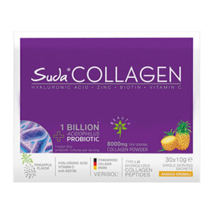 Suda Collagen Ananas Aromalı 30 x 10 gr – Toz Saşe