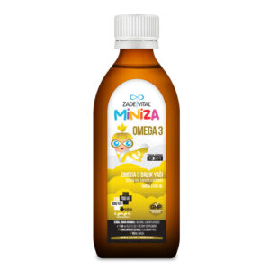 Zade Vital Miniza Omega 3 – Balık Yağı İçeren Sıvı Takviye Edici Gıda 150 ml