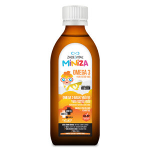 Zade Vital Miniza Omega 3 – Yer Fıstığı Yağı İçeren Sıvı Takviye Edici Gıda 150 ml