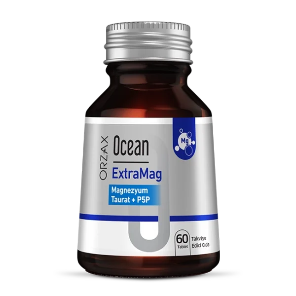 Ocean ExtraMag Magnezyum Taurat + P5P 60 Tablet