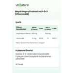 VeNatura Hayıt Meyve Ekstresi ve P-5-P (Vitamin B6) 60 Tablet