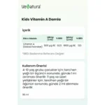 VeNatura Kids Vitamin A Damla 30 ml