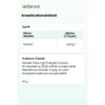 Venatura Kreatin Monohidrat Toz 150 gr