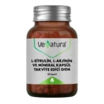 VeNatura L-Sitrulin, L-Arjinin ve Mineral 60 Kapsül