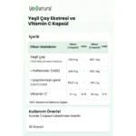 VeNatura Yeşil Çay Ekstresi Ve Vitamin C 60 Kapsül