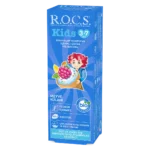 ROCS Kids 3-7 Yaş Meyveli Çocuk Diş Macunu (Meyve külahı) 35ml.