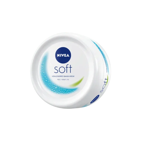 Nivea Soft Nemlendirici Bakım Kremi 200 ml – Yüz, El ve Vücut