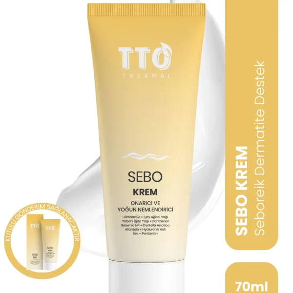 TTO Thermal Sebo Yoğun Nemlendirici Krem 70 ml