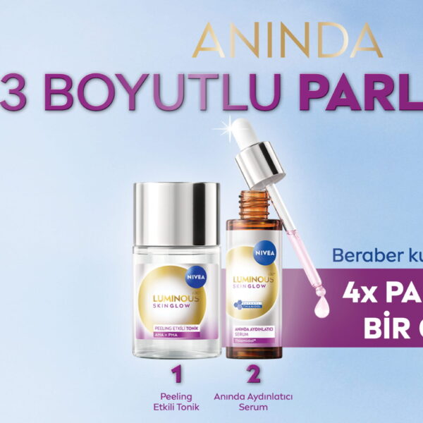 Nivea Luminous 630 Skin Glow - Cilt Bakım Serumu 30 ml