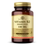 Solgar Vitamin B2 (Riboflavin) 100 mg 100 Bitkisel Kapsül