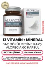 Dermo Clean Alopecia Takviye Edici Gıda 60 Kapsül