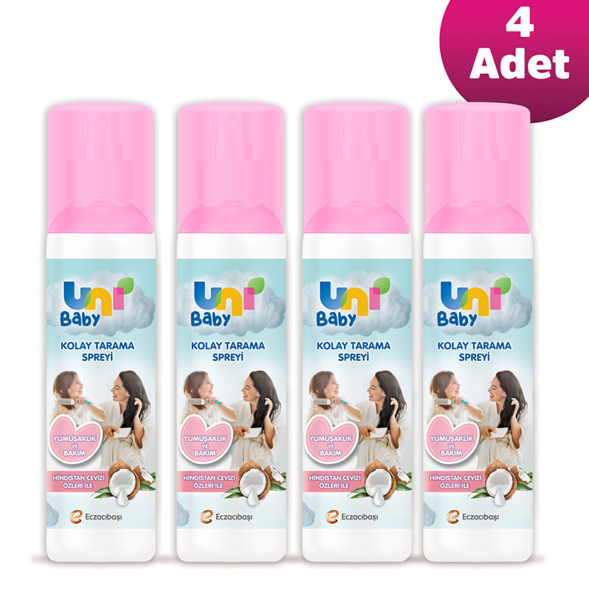 Uni Baby Kolay Tarama Spreyi 200 ml - Görsel 2