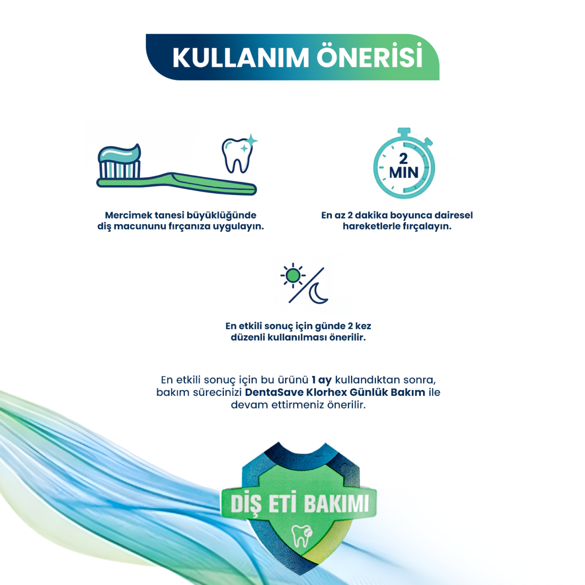 DentaSave Klorhex Yoğun Bakım Diş Macunu 75 ml - Görsel 3