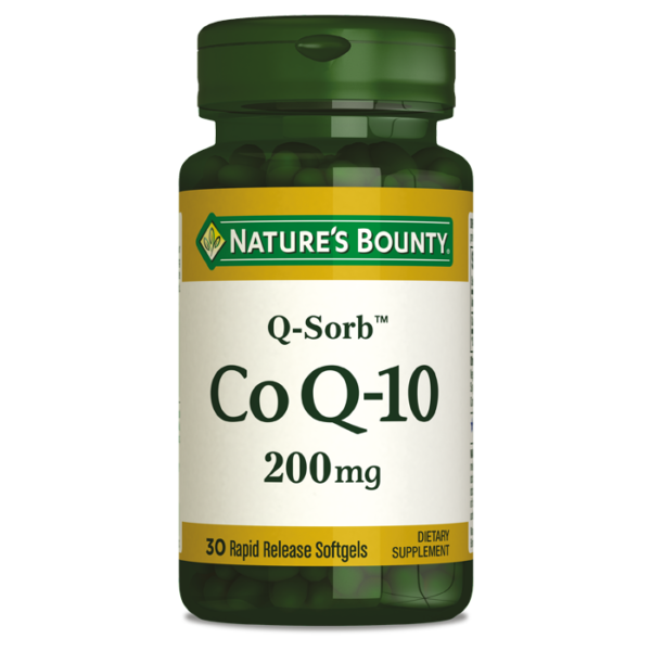 Nature's Bounty Coenzyme Q-10 200 mg 30 Yumuşak Kapsül