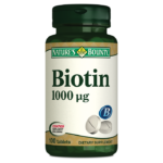 Nature's Bounty Biotin 1000 mcg 100 Tablet