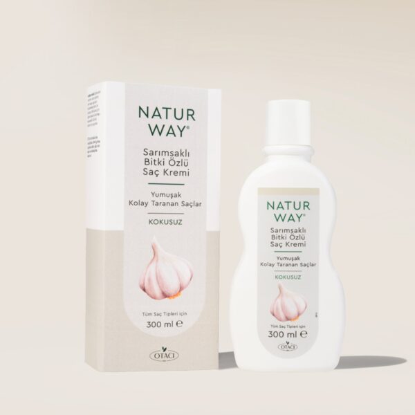 Otacı Naturway Sarımsaklı Bitki Özlü Kokusuz Saç Kremi 300 ml