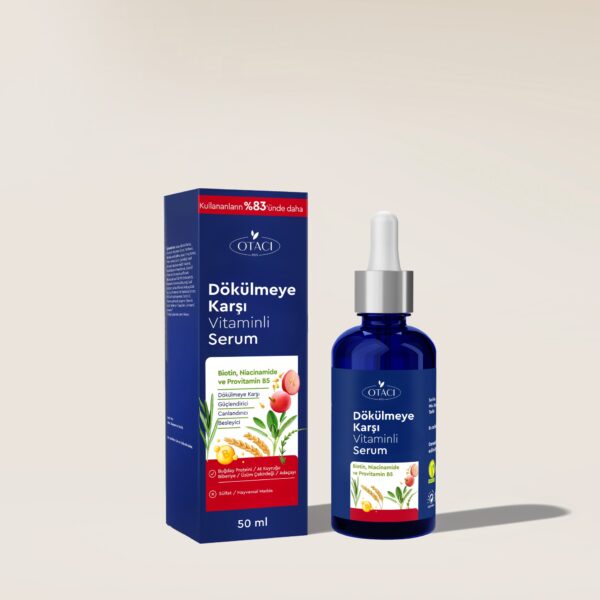 Otacı Dökülmeye Karşı Vitaminli Klinik Serum 50 ml