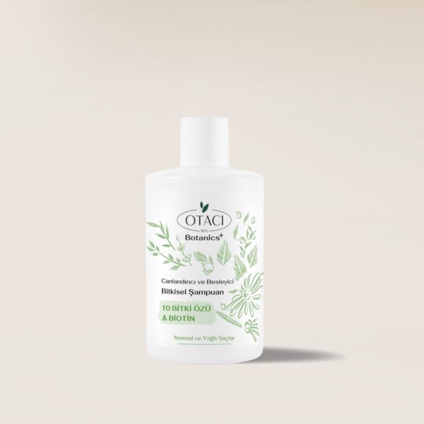 Otacı 10 Bitki Özü ve Biotin İçeren Bitkisel Şampuan 375 ml