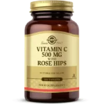 Solgar Vitamin C 500 mg with Rose Hips (Kuşburnu) 100 Tablet