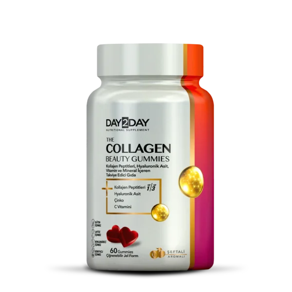 Day2Day The Collagen Beauty Gummies 60 Gummies Çiğnenebilir Tablet