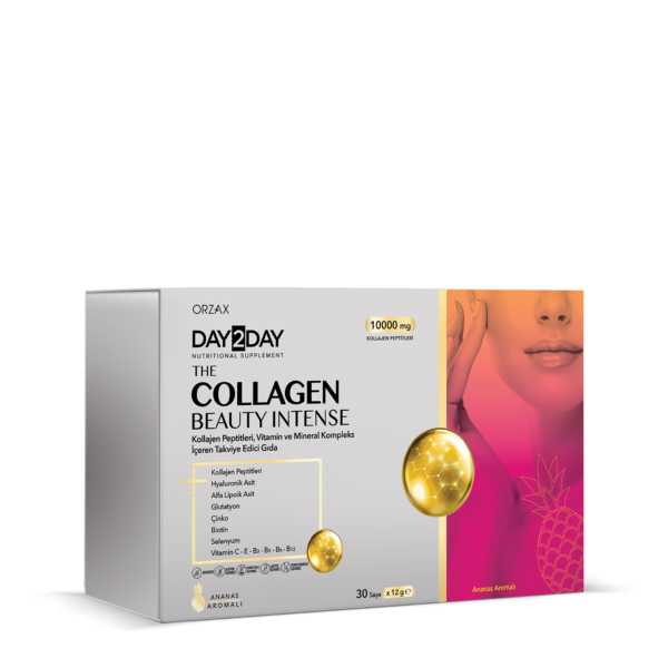 Day2day The Collagen Beauty Intense Ananas Aromalı Kolajen Takviyesi 30 Saşe
