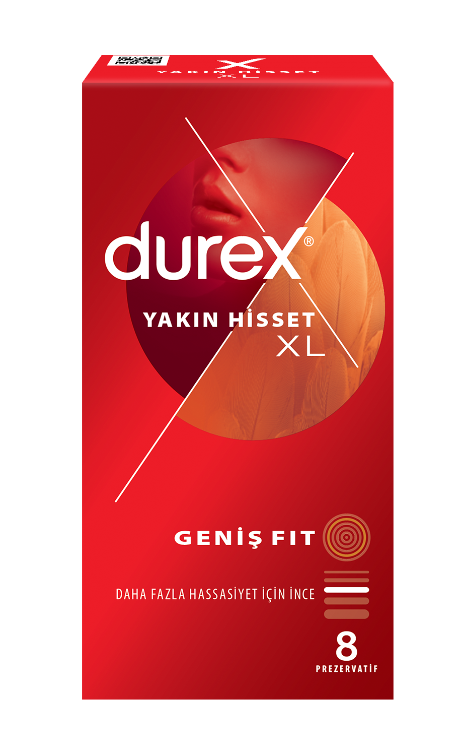 DUREX-8LI-YAKINHISSET-XL-2023.png Durex Yakın Hisset XL Geniş Fit 8 Adet Prezervatif - Görsel 1
