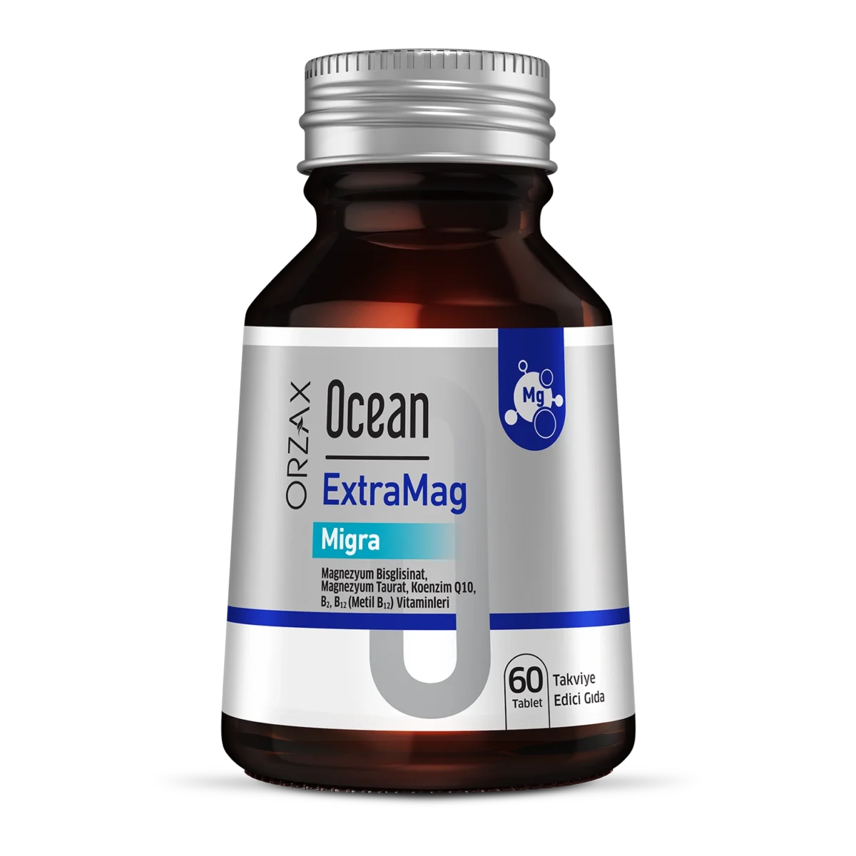 Orzax Ocean ExtraMag Migra Takviye Edici Gıda 60 Tablet - Görsel 2