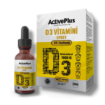 ActivePlus D3-1000IU Sprey Takviye Edici Gıda 20 ml
