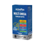 ActivePlus Multi Omega Takviye Edici Gıda 30 Yumuşak Kapsül