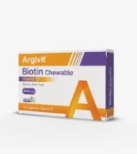 Hekim İlaç Argivit Biotin Chewable Takviye Edici Gıda 60 Tablet