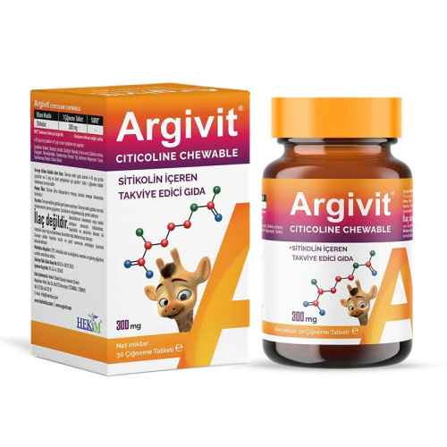 Argivit citicoline takviye edici gida 30 tablet