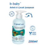b-good b-baby Bebek ve Çocuk Saç ve Vücut Şampuanı 200 ml - Görsel 3