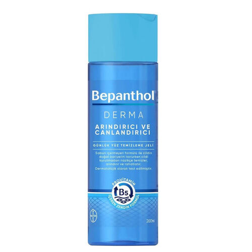 Bepanthol derma arindirici ve canlandirici yuz temizleme jeli 200 ml